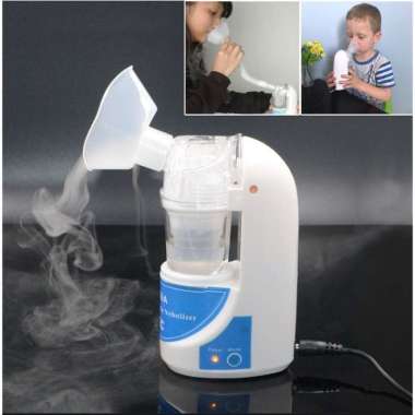 Nebulizer Omicron MESH Portable Ultrasonic Alat Bantu Uap Pernafasan