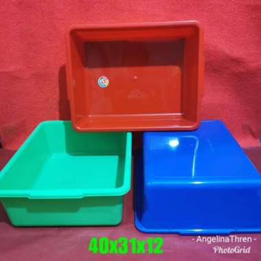 Bak Kotak Komet Star 40X30 / Bak Tahu Komet Warna Biru