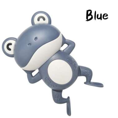 FG Mainan Mandi Bayi Kura Kura Berenang Bergerak / Mainan Mandi Anak KATAK BERENANG BIRU