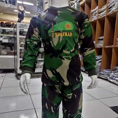 kaos anak|Kaos anak kostrad loreng|stelan anak loreng Kostrad|Kostrad