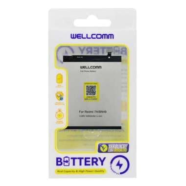 Wellcomm BATTERY DOUBLE IC XIAOMI REDMI 7A /BN49 Original