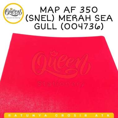 MAP AF 350 (SNEL) SEA GULL / MAP JEPIT / MAP ARSIP MERAH 004736