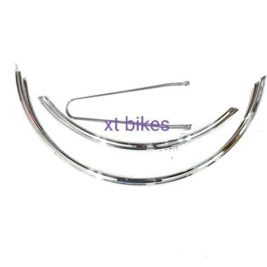 Spakbor sepeda MTB 24" ( lebar 5.5cm) 1set - made in Taiwan 100%