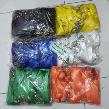 Tali Id Card / Gantungan Id Card / Kalung Id Card / Lanyard 2 Cm Putih