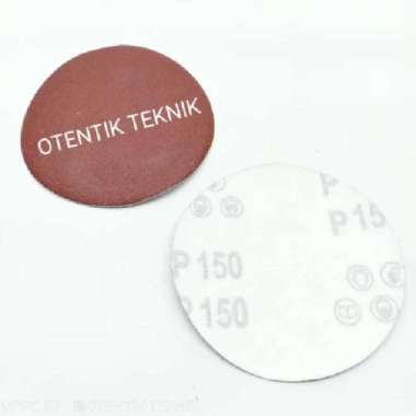 AMPLAS BULAT VELCRO 4 INCHI P150 AMPLAS BULAT TEMPEL 4 INCI GRIT P 150