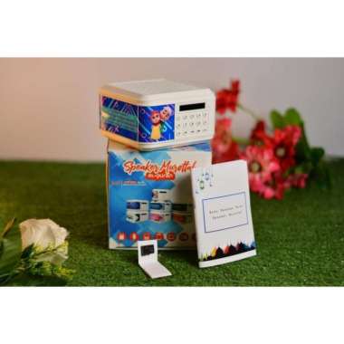 [BISA REQUEST NAMA] SPEAKER ALQURAN 30 JUZ SPEAKER MUROTTAL QURAN 16GB - Biru, Advance Advance - Rem
