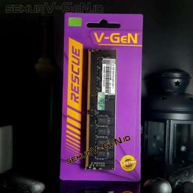 DDR4 16GB PC-19200 / 2400Mhz RAM PC Komputer V-GeN 16 GB 2400 RESCUE