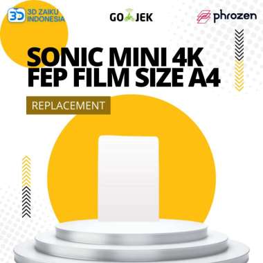 Original Phrozen Sonic Mini 4K FEP Film Replacement Ukuran A4