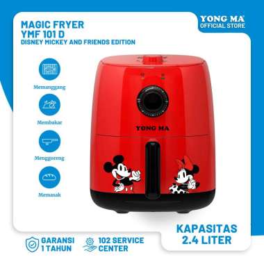 Air Fryer Yong Ma YMF101D - Penggorengan Udara Teflon 2.4L