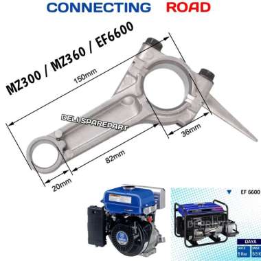 Mz300 Connecting road stang seher sokar Yamaha Mz300 mz360 ef6600