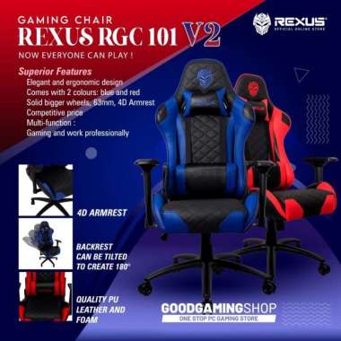 Rexus RGC101 - Gaming Chair Putih