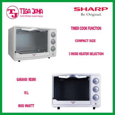 OVEN LISTRIK SHARP EO-18L(W) 18 LITER SHARP E0 18L