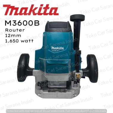 MAKITA M3600B MESIN ROUTER 12MM MAKITA M 3600B MAKITA M 3600 B MESIN PROFIL KAYU MESIN ROUTER KAYU M