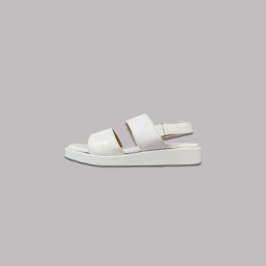 platform white sandals
