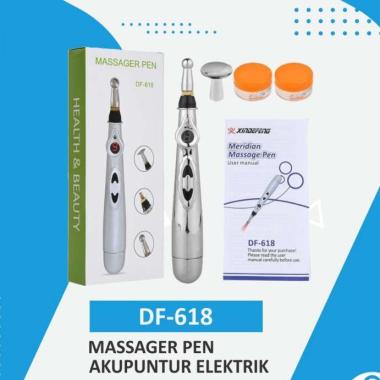 PENA AKUPUNTUR ELEKTRIK DF-618 Alat Terapi Kesehatan Meredakan Nyeri Pegal Stroke Sakit Kepala Badan