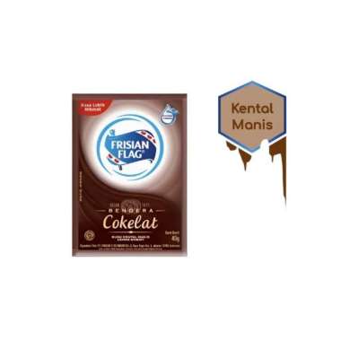 Promo Harga Frisian Flag Susu Kental Manis Cokelat per 6 sachet 40 gr - Blibli