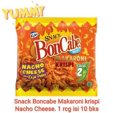 boncabe makaroni krispi keju nacho cheese renceng