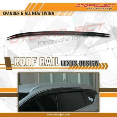Roof Rail Mitsubishi Xpander Otoproject Roofrail Lexus Design Xpander Hitam
