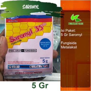 Saromyl 5 Gram Metalaksil Fungisida Perlakuan Benih