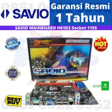 Savio H61D3 Socket 1155 Motherboard