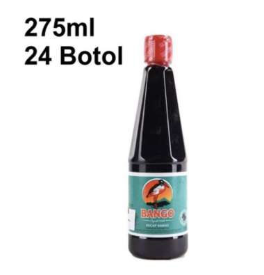 Kecap Bango 24 x 275ml dus / Bango Botol 275 ml dus / Kecap Bango dus