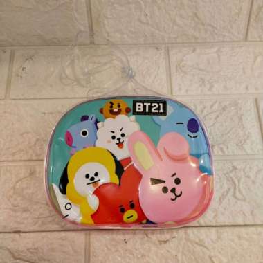 TAS SLEMPANG OVAL MIKA KARAKTER UNICORN DAN BTS bts1