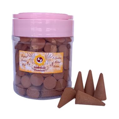 Sukhavati Premium Gaharu Kerucut Dupa with Plastic Jar [Grade AB]