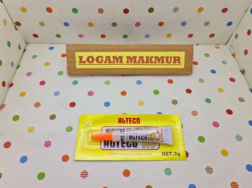 LEM ALTECO ASLI UNTUK BESI KAYU PLASTIK