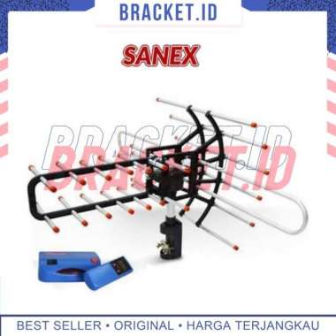 Antena Tv Led Digital Sanex Wa-850Tg Booster, Remot Free Kabel 10M Original 100% (Kode 5924)) Multic