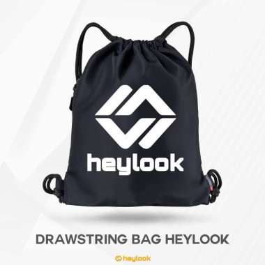 HEYLOOK Official - Tas Ransel Serut Pria Wanita Drawstring Gymsack Olahraga HEYLOOK