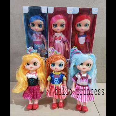 MAINAN BONEKA BARBIE SHOPKINS CANTIK 1 PCS
