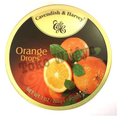 Permen Cavendish & Harvey Orange Drops