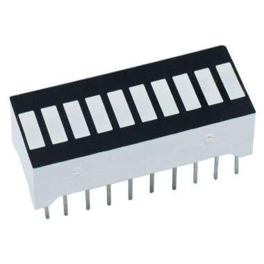 Led Bar Bargraph 10 Segment LED Display Indikator LED kotak DIP - Biru