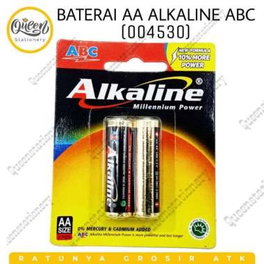 (2 PCS) BATERAI AA ALKALINE ABC (004530) / BATU BATERAI / BATRE / BATRAI REMOT / BATERAI ABC