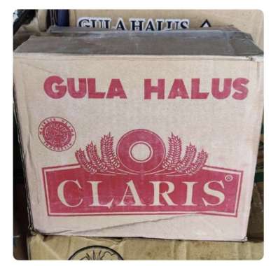 Gula Halus Claris 16x250g dus / Gula claris dus isi 16 / Gula claris
