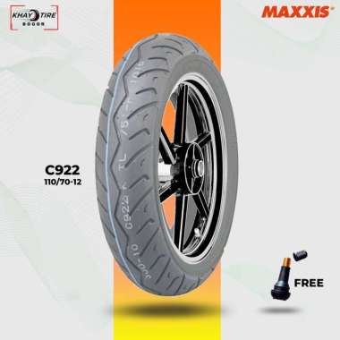 Ban Motor Vespa Matic - MAXXIS C922 110/70 Ring 12 Tubeless