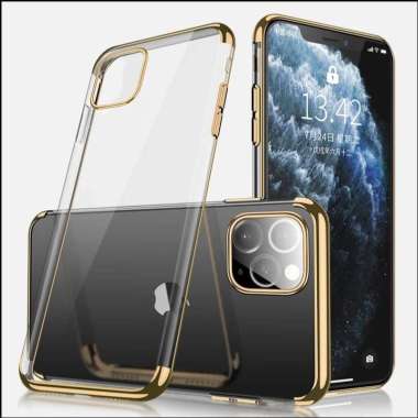 CAFELE TRANSPARAN PLATING CASE FOR IPHONE 11/11 PRO/11 PRO MAX iPhone 11 Gold