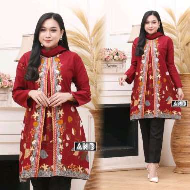 Tunik Batik Wanita | Baju Batik Wanita | Baju Batik | Atasan Batik Wanita | Baju Atasan Wanita | Baj