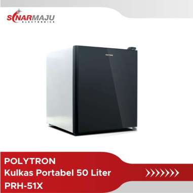 Kulkas Mini Portabel Refrigerator 50 Liter Polytron PRH-51 PRH51