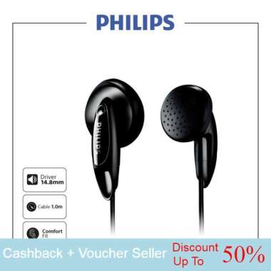 Philips - Diskon Flash Sale - Headset Earphone - Earbud Handphone HP Murah Original