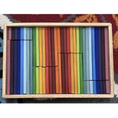 Wooden Building Slats 64Pc Gluckskafer By Keinaraayesha