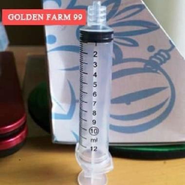 Jual suntikan atau spuit 10 ml harga murah cocok untuk hidroponik
