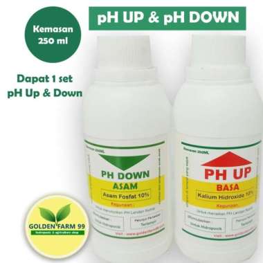 PH UP dan PH Down Harga terjangkau Kemasan Ekonomis Khusus Hidroponik