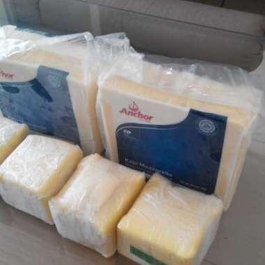 Mozarella ANCHOR REPACK 1KG 500gram /  Keju Mozarella Repack/ Anchor Keju Mozarella Anchor