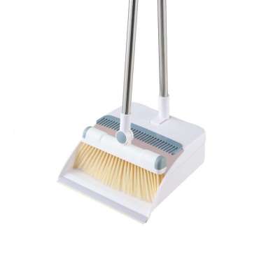 ONE-C510 Alat Pembersih Lantai Set Sapu Pengki Pembersih / Sapu Lipat Kombinasi Dustpan / Sapu Sisir