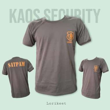 Kaos Security terbaru biasa/gada pratama/gada madya M - Gada Pratama