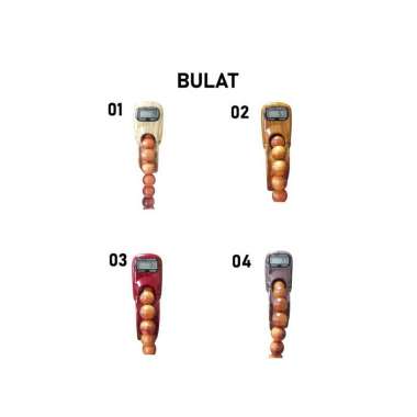 SK-C383 Tasbih Digital Kayu / Tasbih Digital Premium Mini Tally Counter / Alat Hitung Tasbeh Digital