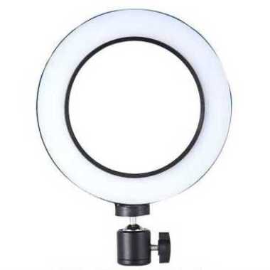 TaffSTUDIO Lampu Halo Ring Light LED Kamera 8W 6 Inch - RL-19 Putih