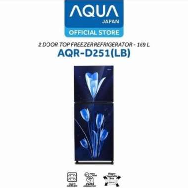 KULKAS AQUA AQR-D251 LB/LK 2 PINTU 251LB / 251LK