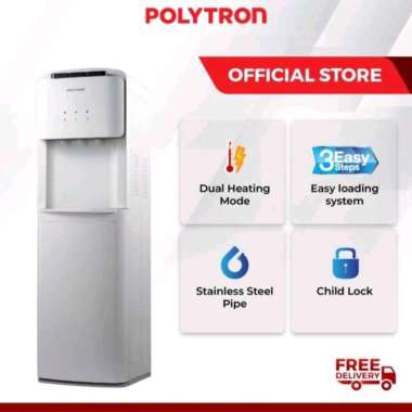 POLYTRON PWC600 Dispenser Galon Bawah IC Cool PWC 600